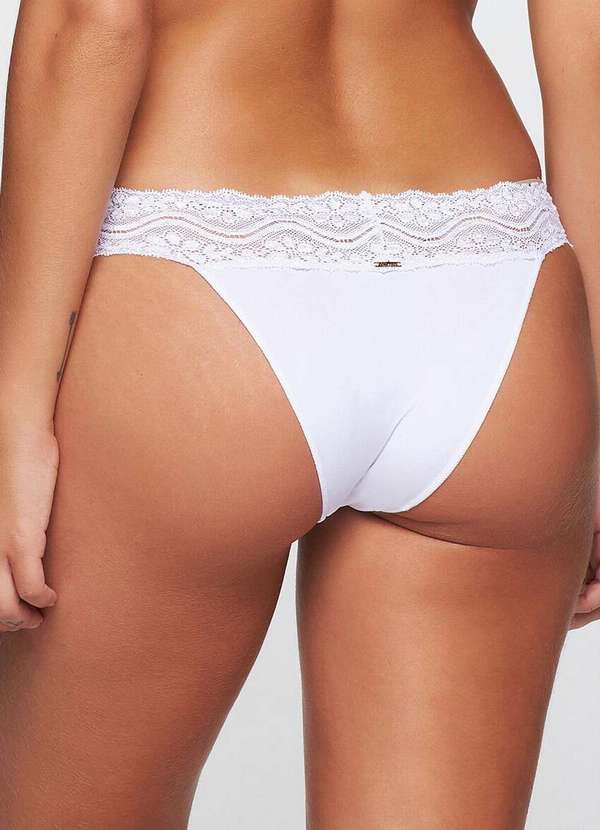 Valisere - Calcinha Tanga Valisere 70714 09-Branco 2