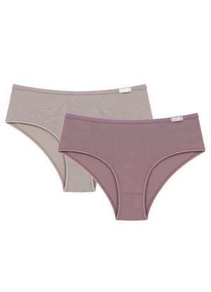 Sloggi - Kit/2 Calcinha Classic Midi 24547 - SLOGGI