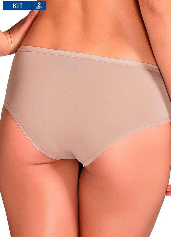 Sloggi - Kit/2 Calcinha Classic Midi 24547 307-Mink-Essence 2