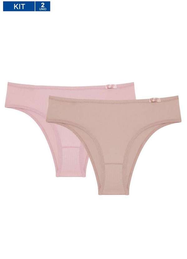 Sloggi - Kit/2 Calcinha Classic Mini 24549 307-Mink-Essence