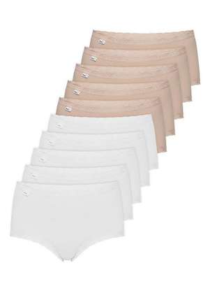 Kit com 10 Calcinhas Alta Star Max Triumph 24649 - TRIUMPH