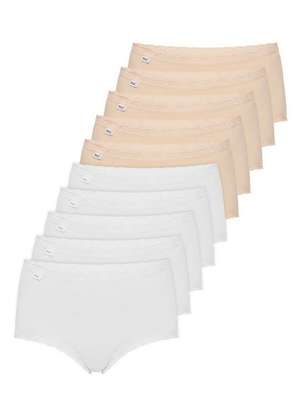 Kit com 10 Calcinhas Alta Star Max Triumph 24649 - TRIUMPH