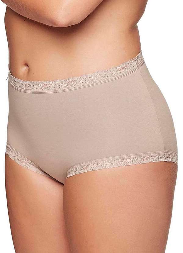 Triumph - Kit com 10 Calcinhas Alta Star Max Triumph 24649 Mink 4