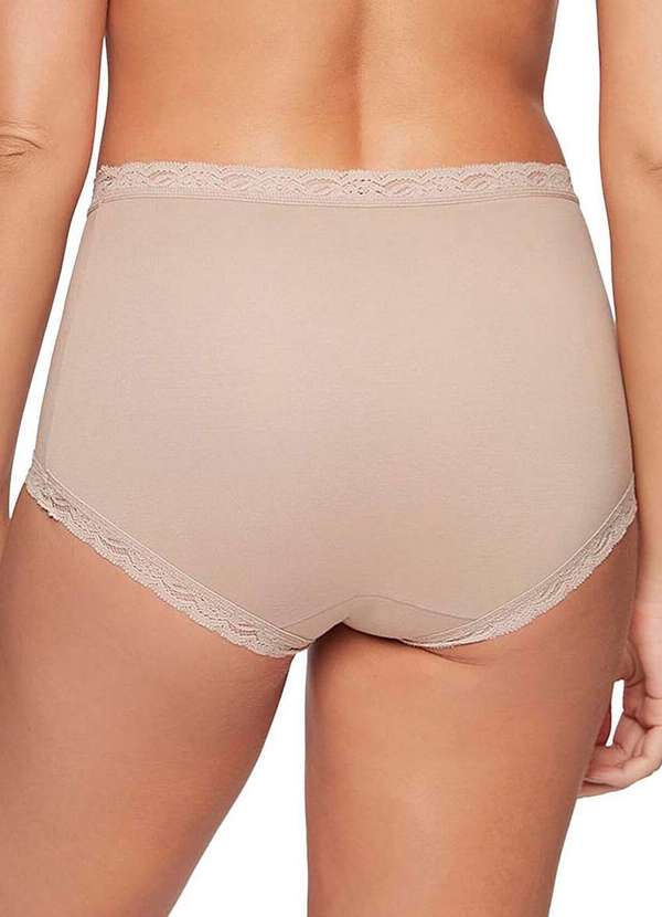 Triumph - Kit com 10 Calcinhas Alta Star Max Triumph 24649 Tender-Beige-Mink 6