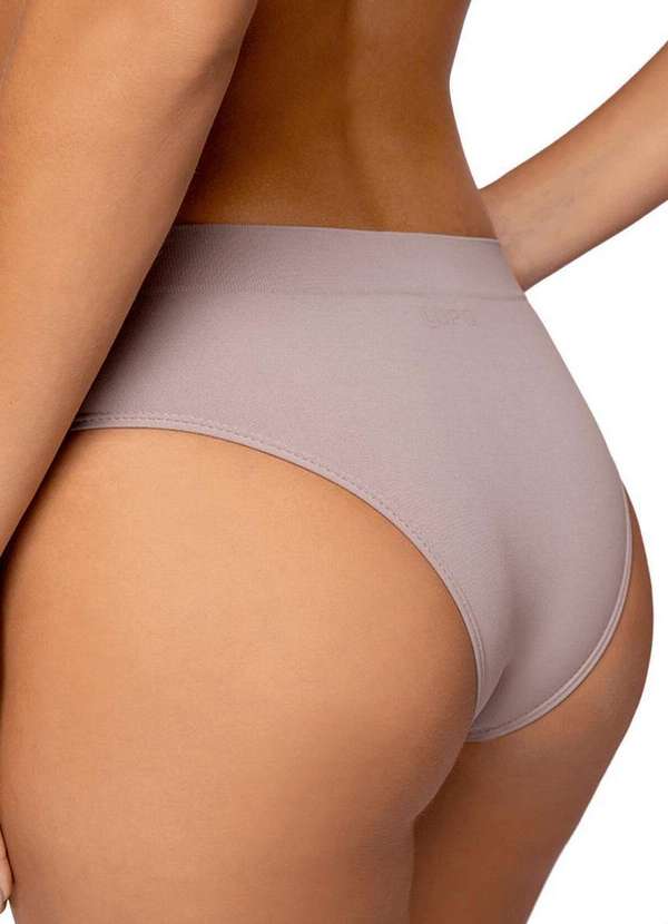 Lupo - Kit com 10 Calcinhas Básica Biquíni Loba 40300-001 Nude 3