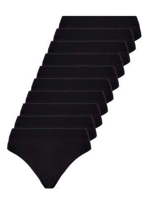 Lupo - Kit com 10 Calcinhas Básica Biquíni Loba 40300-001 - LUPO