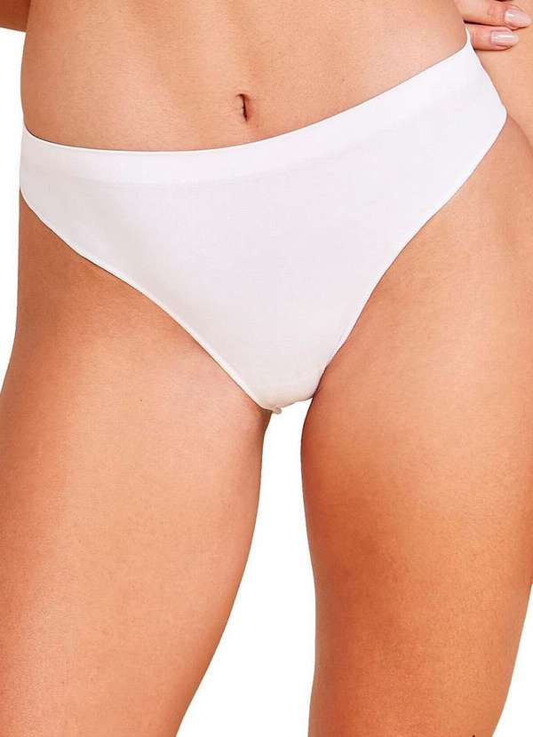 Hope - Kit com 10 Calcinhas Biquíni Hope S38020 Preto-Branco 4