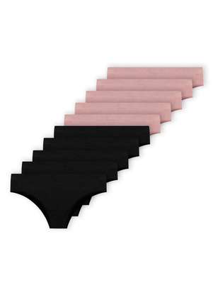 Kit com 10 Calcinhas Biquíni Hope S38020 - HOPE