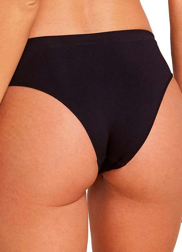 Hope - Kit com 10 Calcinhas Biquíni Hope S38020 Preto-Cinza-Luar 3