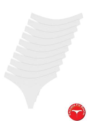 Kit com 10 Calcinhas Fio Dental Hope 37840 - HOPE