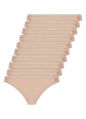 Lupo - Kit com 10 Calcinhas Tanga Loba 40354-001 - LUPO