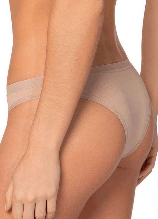 Lupo - Kit com 10 Calcinhas Tanga Loba 40354-001 Natural 3