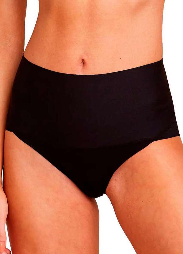 Hope - Kit com 2 Calcinhas Alta Hope 330850 Preto 2