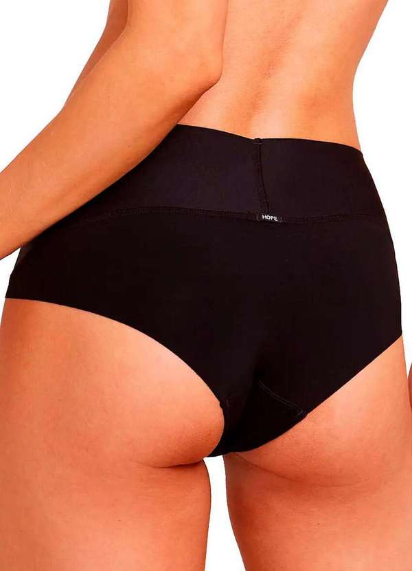 Hope - Kit com 2 Calcinhas Alta Hope 330850 Preto 3