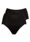 Hope - Kit com 2 Calcinhas Alta Hope 330850 Preto - variação: Preto