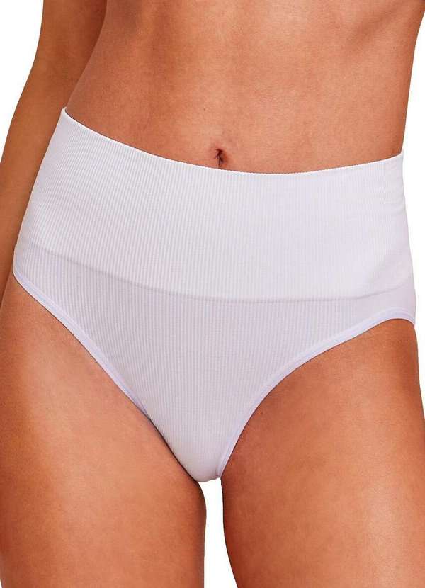 Hope - Kit com 2 Calcinhas Alta Hope 33110 Bege-Ballet-Branco 4