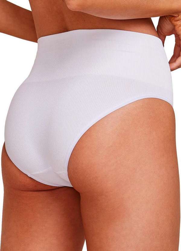 Hope - Kit com 2 Calcinhas Alta Hope 33110 Bege-Ballet-Branco 5