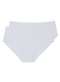 Liz - Kit com 2 Calcinhas Alta Liz 50330 Sepia-Branco - variação: Branco