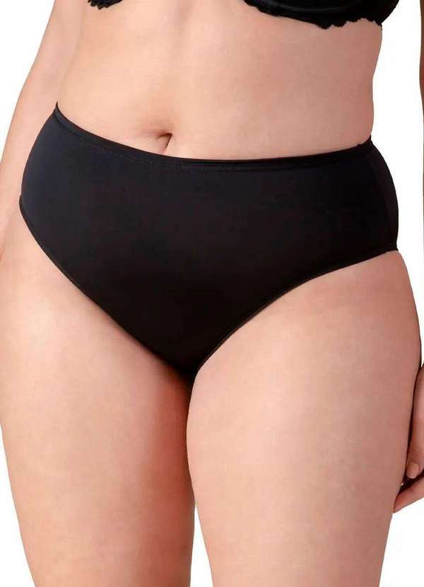 Liz - Kit com 2 Calcinhas Alta Liz 50370 Blush-Preto 4