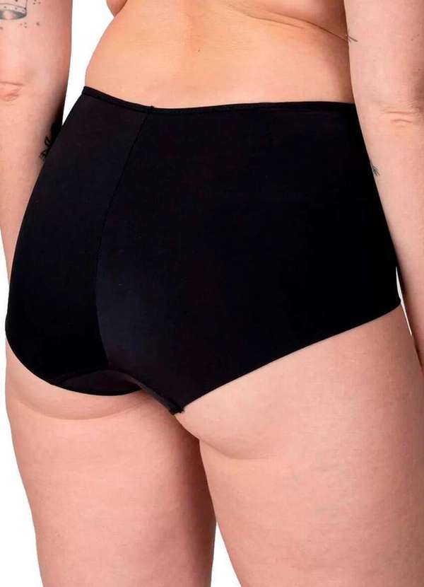 Liz - Kit com 2 Calcinhas Alta Liz 50395 Preto 3