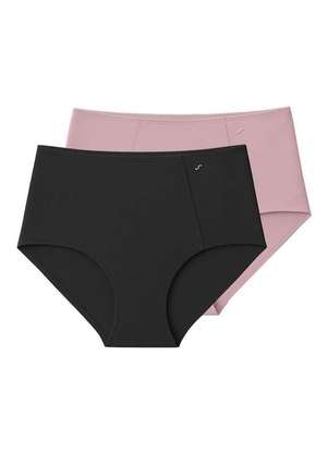 Kit com 2 Calcinhas Alta Liz 50395 - LIZ