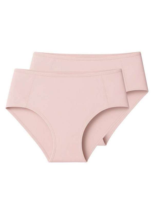 Liz - Kit com 2 Calcinhas Alta Liz 50398 Blush