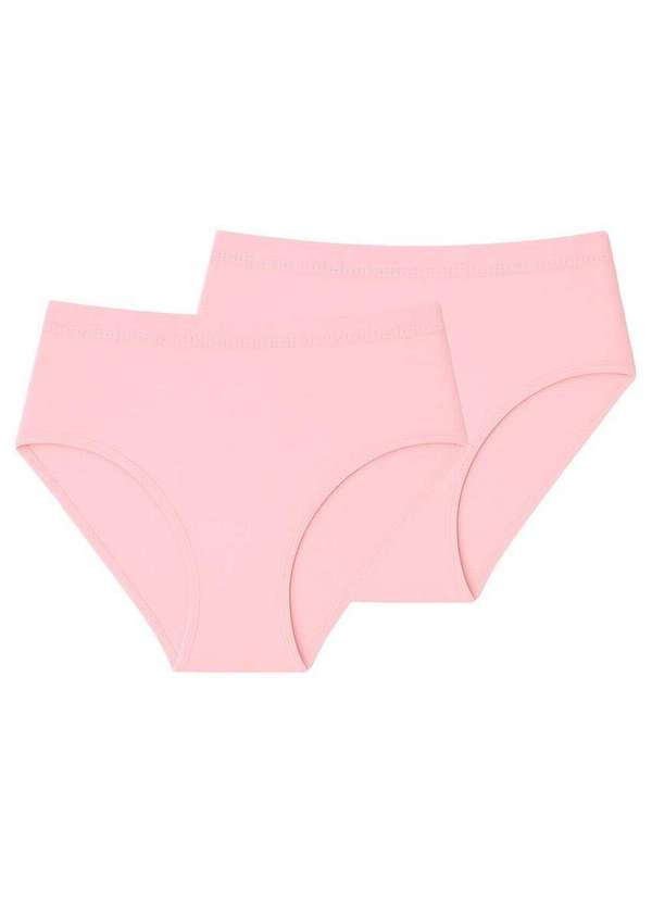 Liz - Kit com 2 Calcinhas Alta Liz 70220 Blush