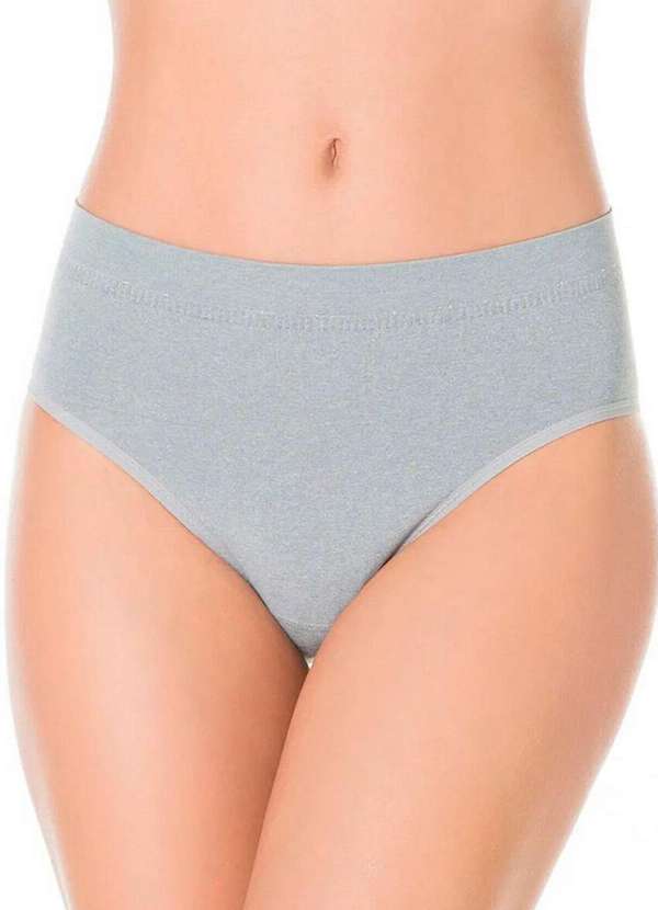 Liz - Kit com 2 Calcinhas Alta Liz 70220 Prata 2