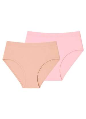 Kit com 2 Calcinhas Alta Liz 70220 - LIZ