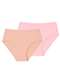 Liz - Kit com 2 Calcinhas Alta Liz 70220 Preto-Blush - variação: Sepia-Blush