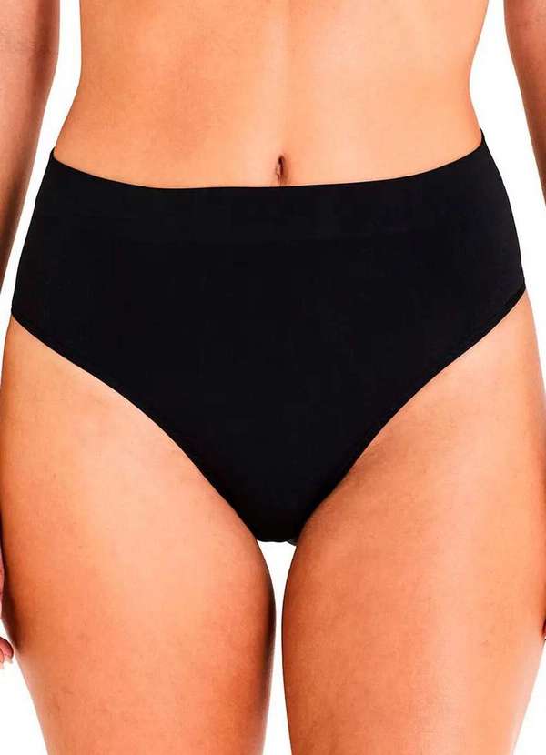 Liz - Kit com 2 Calcinhas Alta Liz 70935 Super-Black-Sepia 2