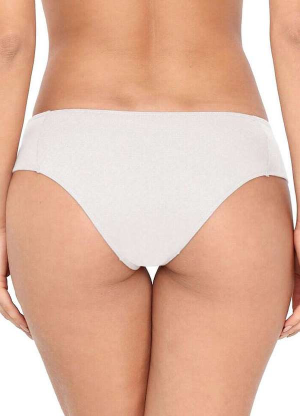 Love Secret - Kit com 2 Calcinhas Alta Love Secret 819302 541-Branco-Rosa-Retro 3