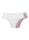 Love Secret - Kit com 2 Calcinhas Alta Love Secret 819302 551-Nude-Rosa-Retrô - variação: 541-Branco-Rosa-Retro