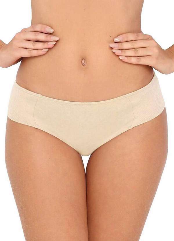 Love Secret - Kit com 2 Calcinhas Alta Love Secret 819302 551-Nude-Rosa-Retrô 2