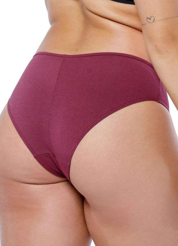 Love Secret - Kit com 2 Calcinhas Alta Love Secret 899305 561-Rosa-Retrô-Henna 4