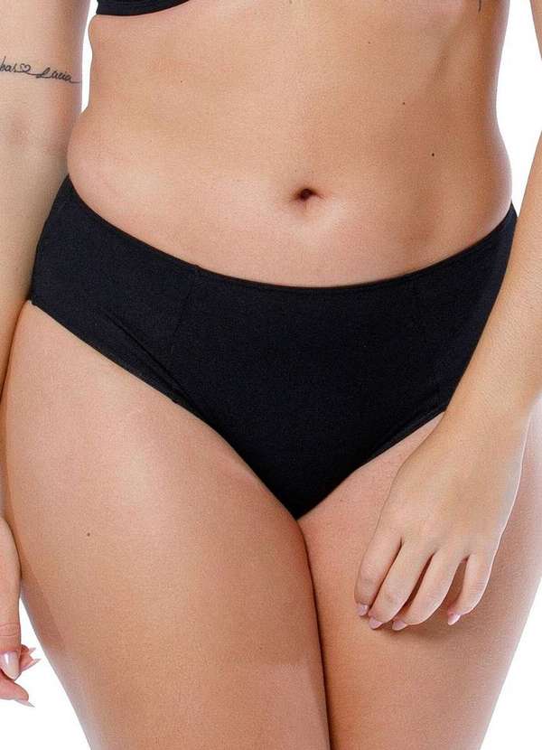 Love Secret - Kit com 2 Calcinhas Alta Love Secret 899305 562-Preto-Rosê 2