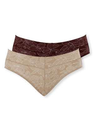 Kit com 2 Calcinhas Alta Olimpo Demillus 26639 - DEMILLUS