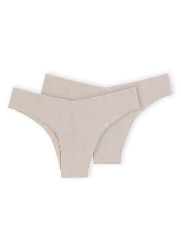 Hope - Kit com 2 Calcinhas Biquíni Hope 34850 Camurça