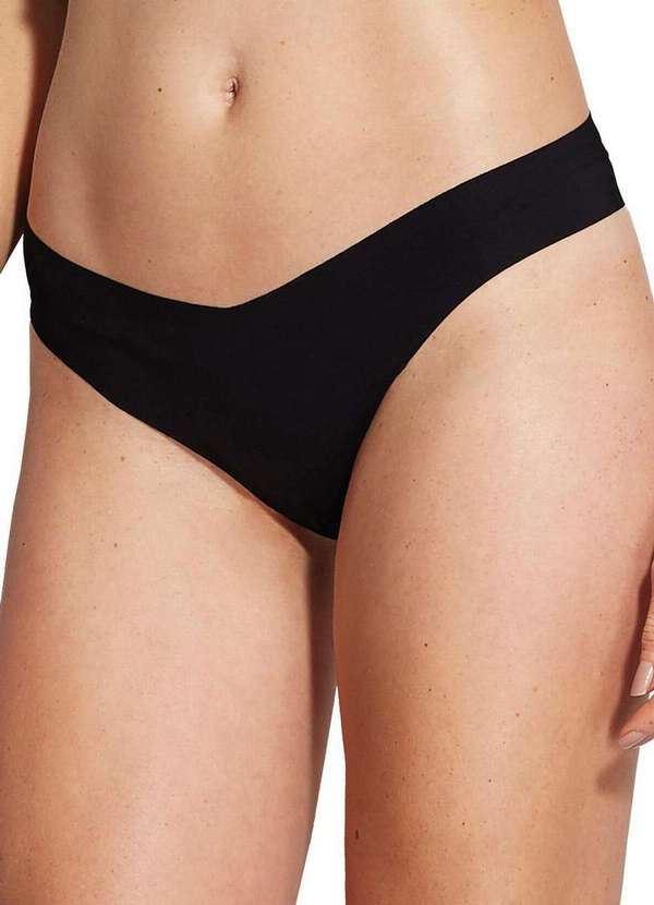 Hope - Kit com 2 Calcinhas Biquíni Hope 34850 Preto-Camurça 2