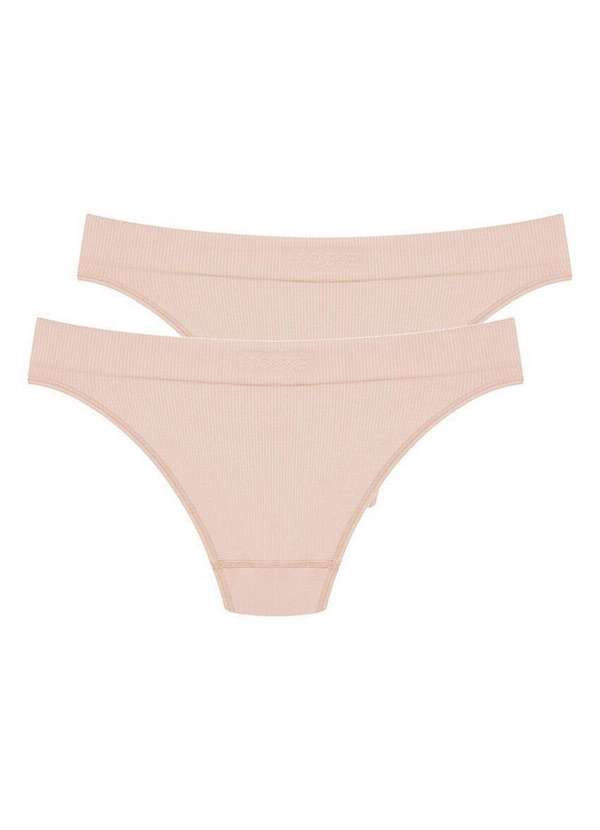 Hope - Kit com 2 Calcinhas Biquíni Hope 35010 Bege-Ballet 4