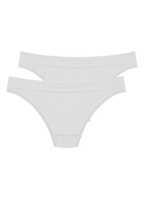 Hope - Kit com 2 Calcinhas Biquíni Hope 35010 Branco 4