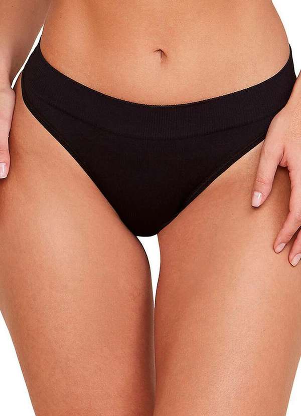 Hope - Kit com 2 Calcinhas Biquíni Hope 35010 Preto-Branco 2
