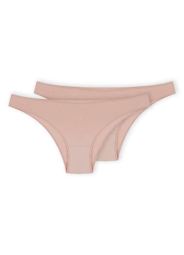 Hope - Kit com 2 Calcinhas Biquíni Hope 35840 Bege-Ballet