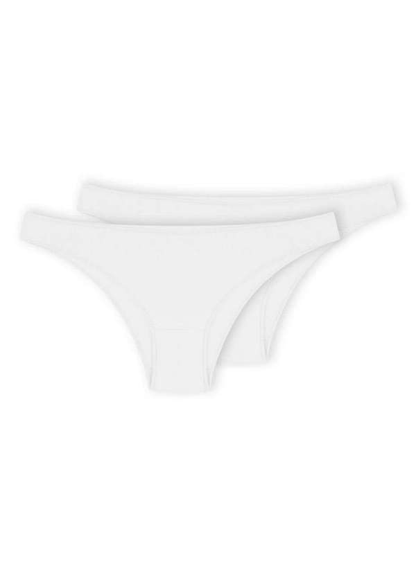 Hope - Kit com 2 Calcinhas Biquíni Hope 35840 Branco
