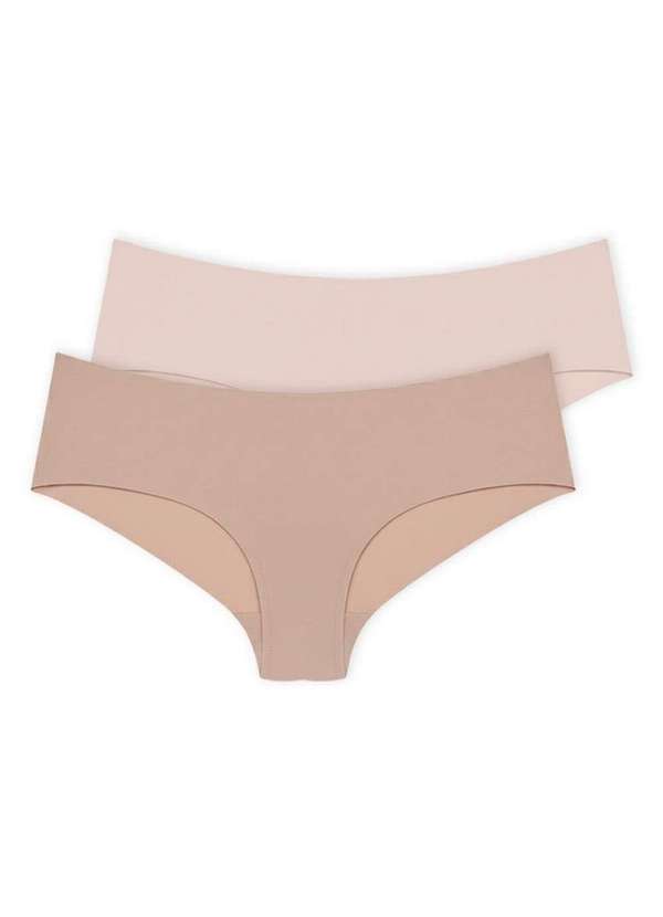 Hope - Kit com 2 Calcinhas Biquíni Hope 38800 Camurca-Ballet