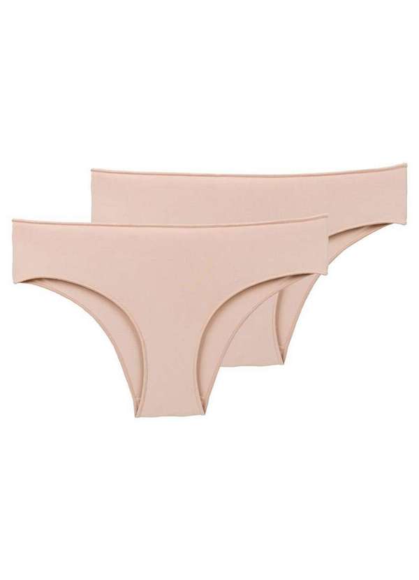 Hope - Kit com 2 Calcinhas Biquíni Hope 38840 Bege-Ballet