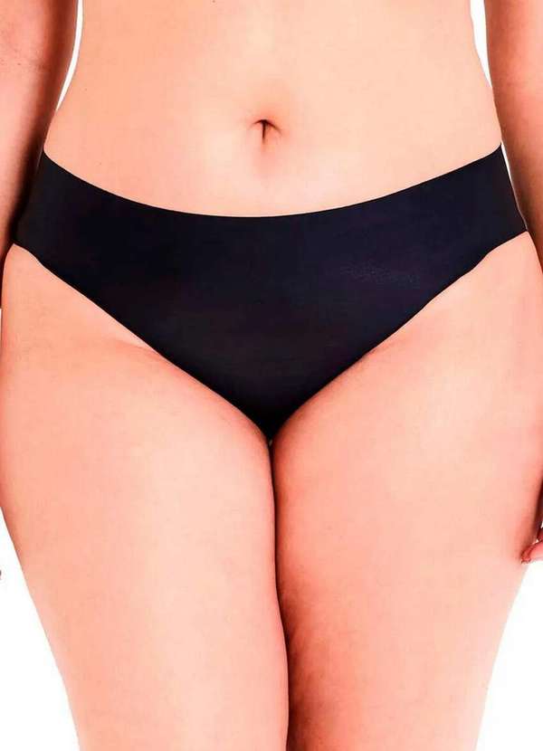 Liz - Kit com 2 Calcinhas Biquíni Liz 50257 Super-Black-Branco 2