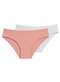 Liz - Kit com 2 Calcinhas Biquíni Liz 50372 Blush-Preto - variação: Blush-Branco