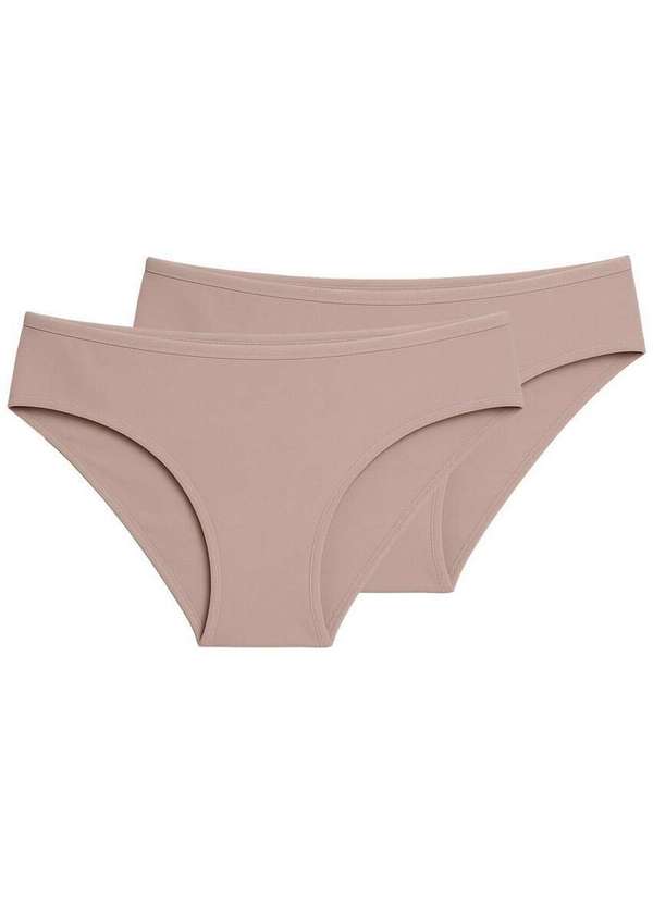 Liz - Kit com 2 Calcinhas Biquíni Liz 50372 Sepia-Preto