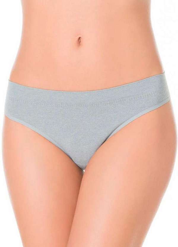 Liz - Kit com 2 Calcinhas Biquíni Liz 70221 Preto-Washed-Prata 4